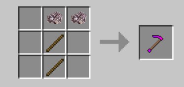 Craft de la Houe Magique